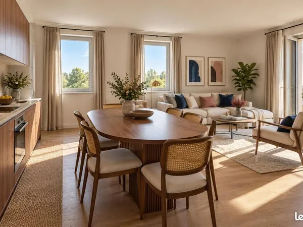 Appartement 3 pièces 63 m²