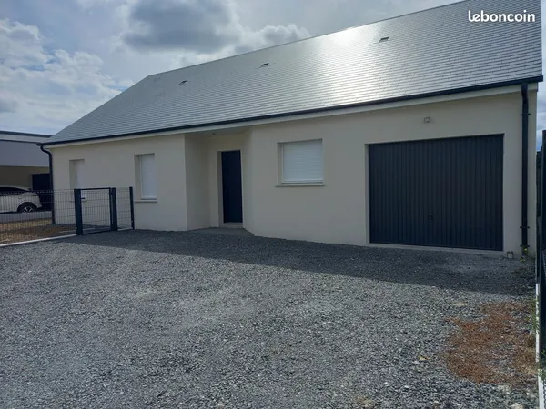 Maison neuve plain-pied PMR climatisée 100 m², 3 chambres, garage
