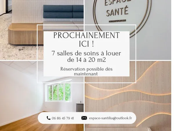 Nouveau - Espace Santé mitoyen Clinique Trenel