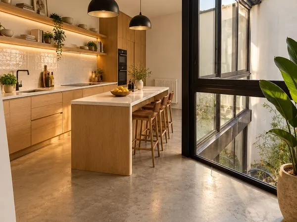 Loft ≈ 218 m², 4 chambres + bureau, patio, garage - Lille