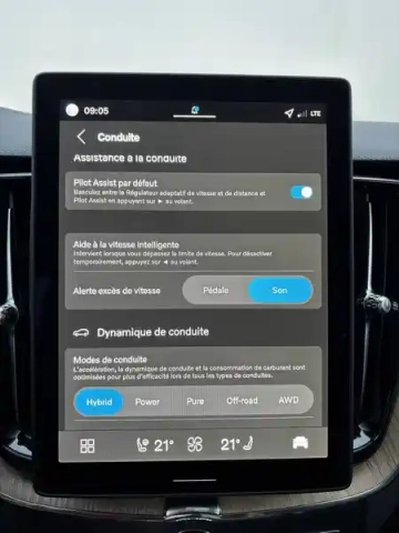 Volvo Xc60 t6 awd hybride rechargeable 253 ch+145 ch geartronic 8 — photo 26