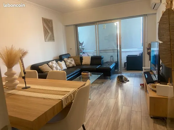 Appartement 3 pièces traversant 64 m² - Le Cannet - 260 000