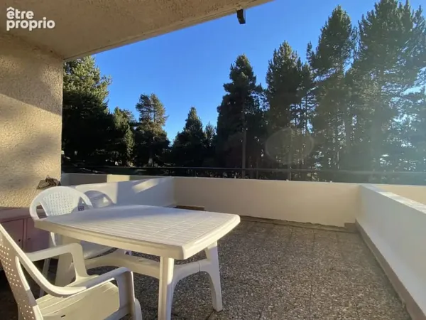 FONT-ROMEU - Magnifique studio-cabine de 25 m2 avec terrasse et box voiture