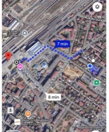 Placé parking Annemasse gare