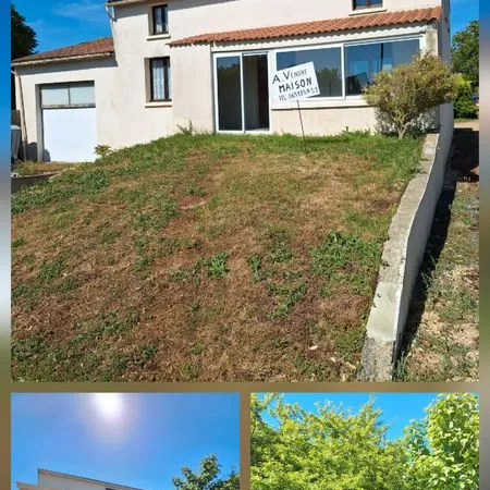 Maison individuelle 160 m² - 4 chambres - Grand garage & Jardin - LA RONDE (17170)