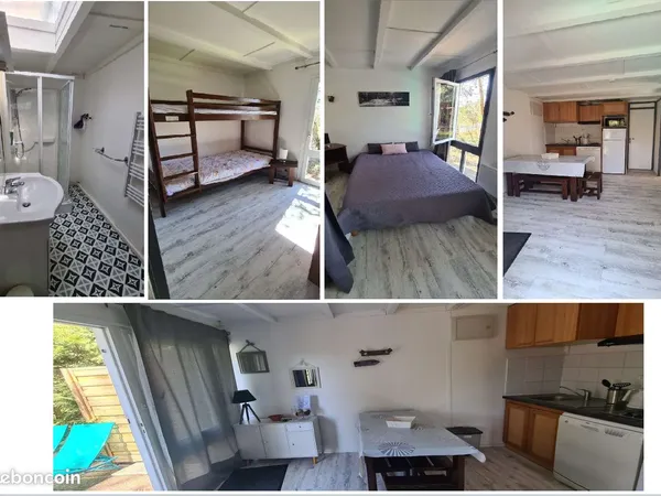 Loue cottage 25 m2 pour 4 personnes Léon Landes