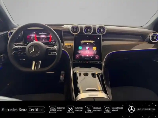 Mercedes Glc coupé 300 e hybrid 204+136ch amg line + 4matic 9g-tronic — photo 6