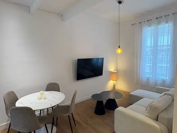 Appartement T3 de 48 m², rénové et meublé