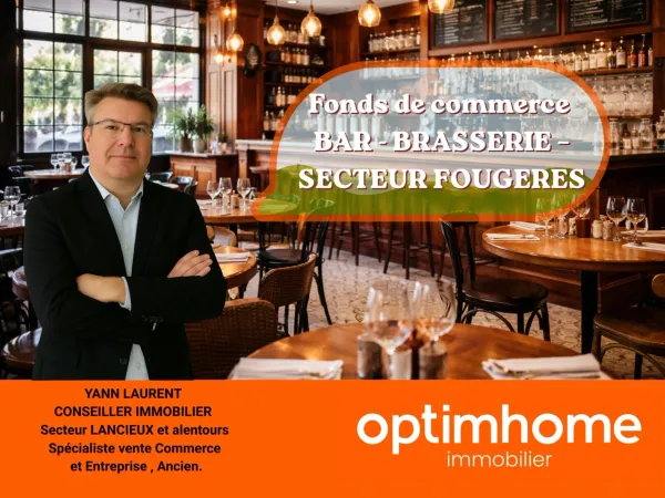 Fonds de commerce 4 pièces