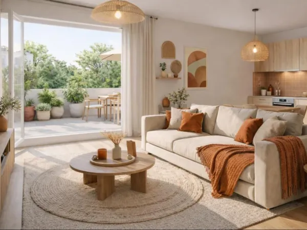 Appartement 3 pièces 55 m²