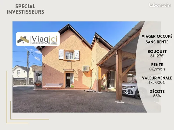 Maison en viager 4 pièces 114 m²