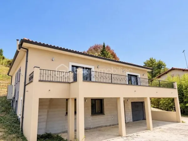 ? Maison contemporaine  126 m²  3 chambres  Suite parentale  Grand garage aménageable