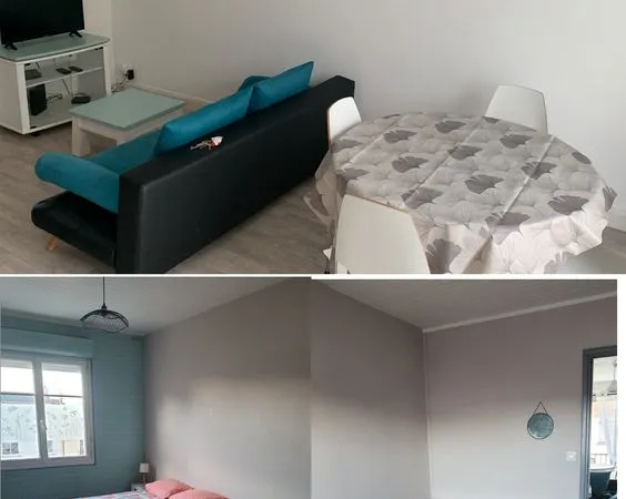 1 chambre de dispo Appartement T3 lumineux avec balcon orientation sud