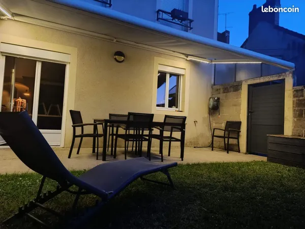 Maison 143 m² + garage 45 m² + jardin privatif