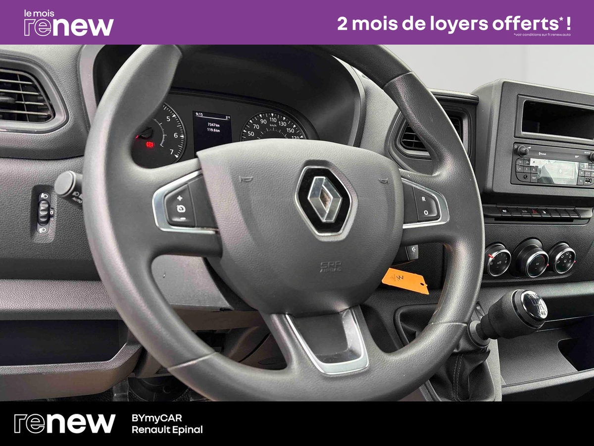 Renault MASTER CC PROP RJ3500 L2 PAFC BLUE DCI 130 EURO VI — photo 10