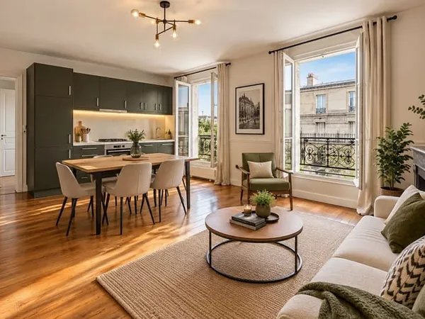 Appartement 3 pièces 58 m²