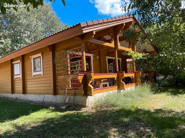 Chalet Finlandais en Bois - Confort et Nature en Lisière de Forêt