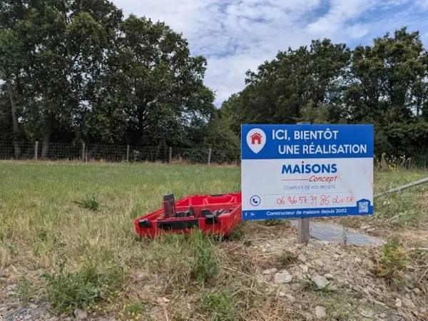 Terrain 809 m²
