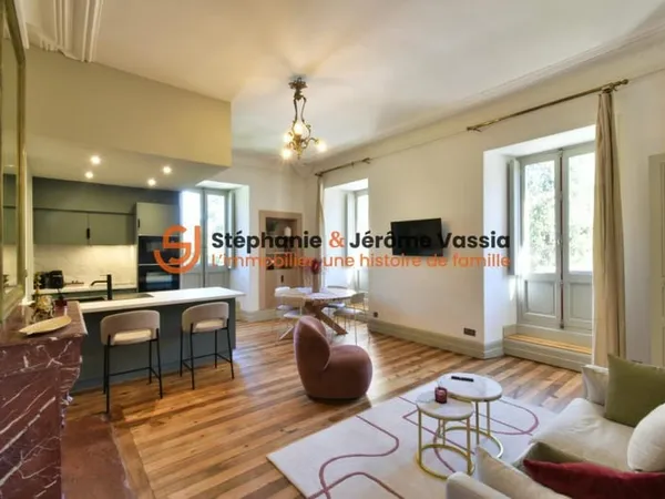 Magnifique appartement 2 pièces au sein de la mythique Villa Luisa à Bagnères-de-Luchon