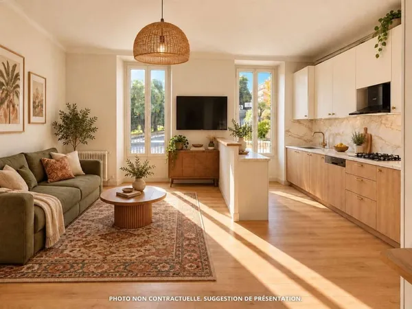 Appartement 3 pièces 50 m²