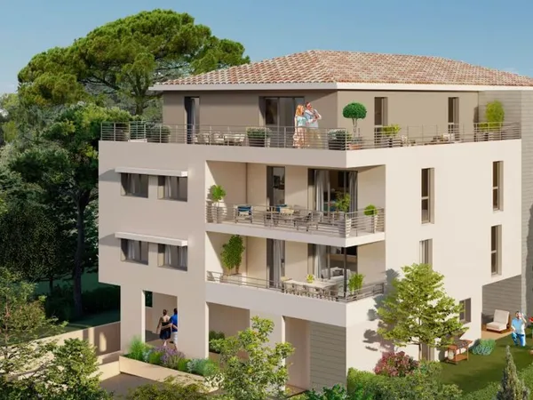 Appartement neuf de type 4 situé à Aix en Provence