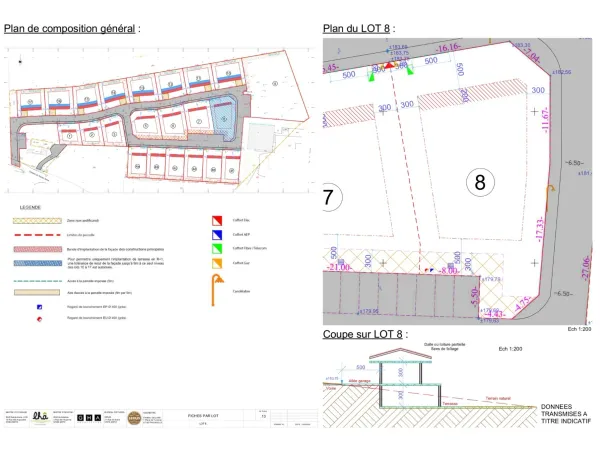Terrain 587 m²