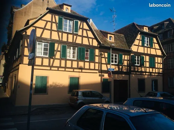 Krutenau - T2 meublé d'architecte - Dernier étage - 79 m² au sol