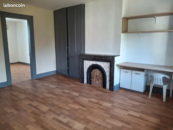 Appartement T2 rénové avec vue sur fresque et parc