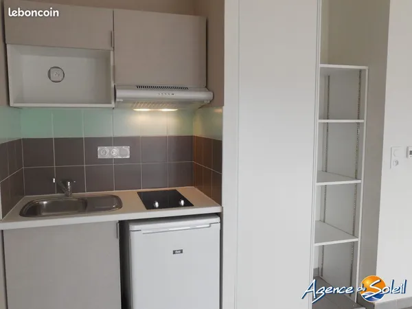 Studio 1 pièce 24 m²