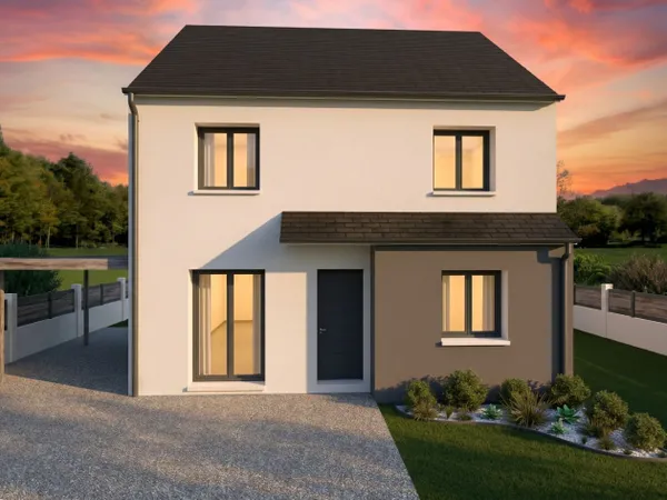 Terrain + maison 108 m²