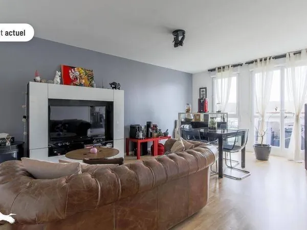 Appartement 3 pièces 61 m²