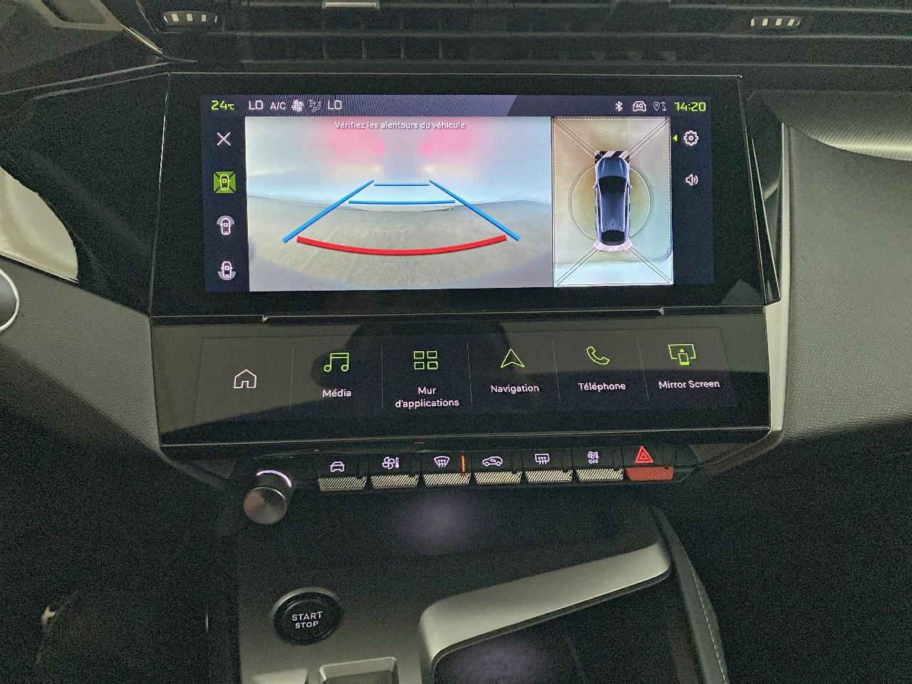 Peugeot 408 hybrid 145 e-dcs6 gt — photo 15