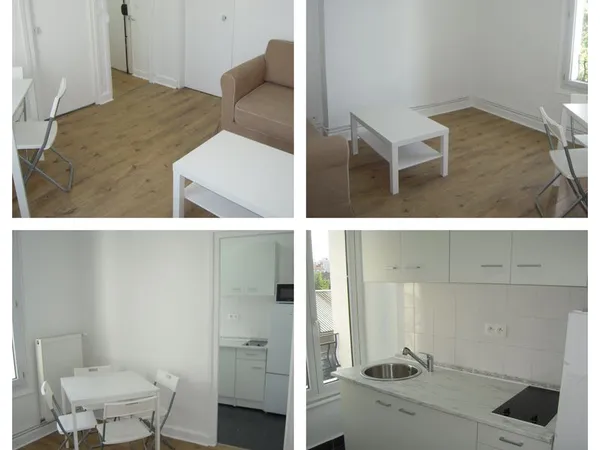 Appartement f2/3 34m² meublé - proche métro
