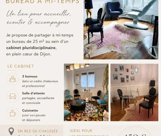 Location bureau dans cabinet