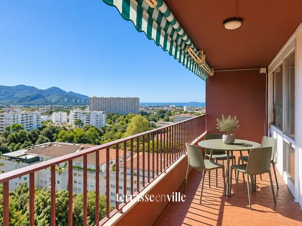 MAZARGUES - T4 - 111M2 - TERRASSE - VUE - GARAGE EN SUS - 29