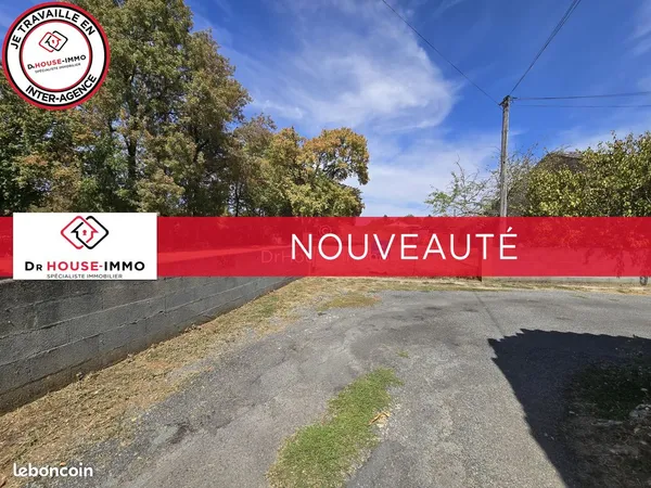 Terrain 470 m² aiffres