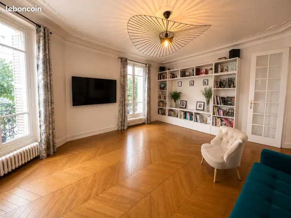 Appartement 76m² paris 16eme
