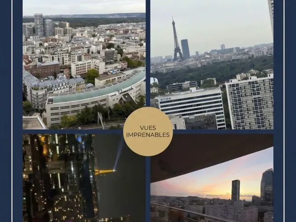 Puteaux - La Défense | Tour EVE (24e) : T4 de 110 m² rénové