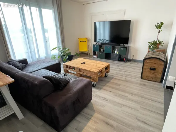 Grand T4 avec parking et jardin