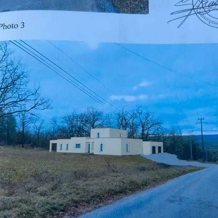 Terrain 2088 m2 avec permis de construire et tampon d'architecte - Projet villa moderne+ piscine + g
