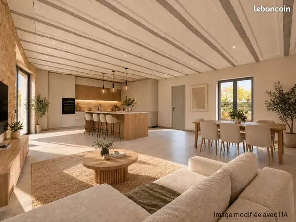 PÉROUGES - Plateau à aménager à partir de 85 m² + jardin + 2 stationnements privatifs