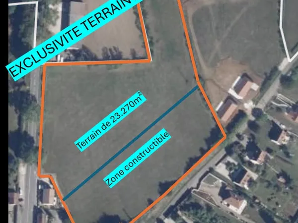 Terrain 23270 m²