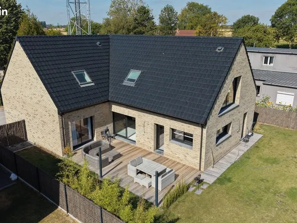 Villa contemporaine à Fleurbaix - 4 chambres possibles