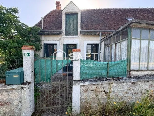 Maison de 42m² avec un terrain en face de 595m²