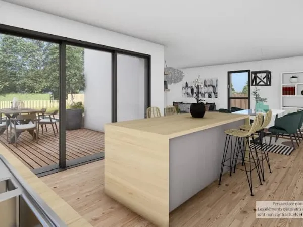 Maison neuve 8 pièces 125 m²