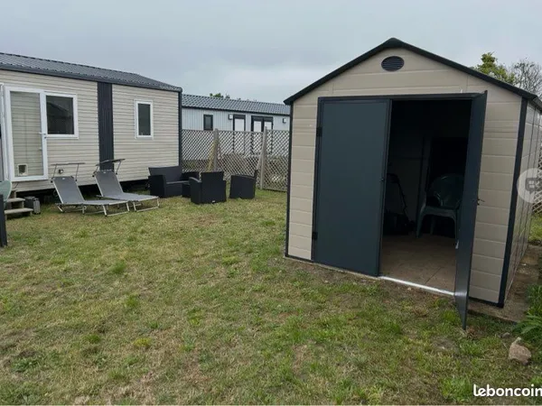 À VENDRE - Propriété avec mobil-home récent et terrain privatif - Accès direct plage - Le Guilvinec