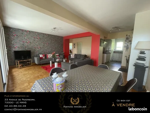 Appartement 3 pièces 80 m²