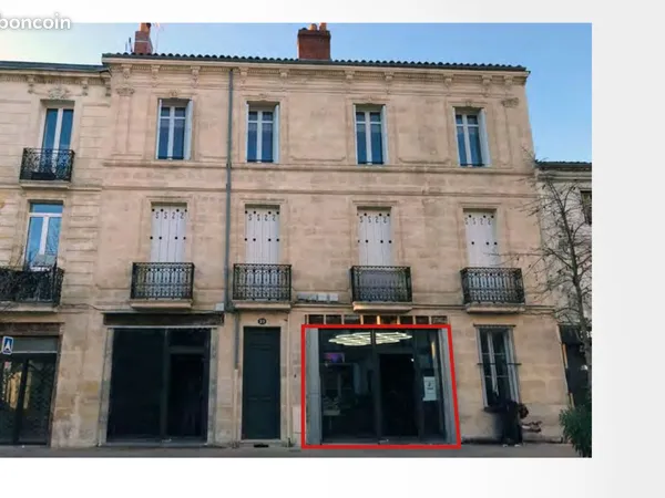 Bordeaux Local commercial loué - Capucins