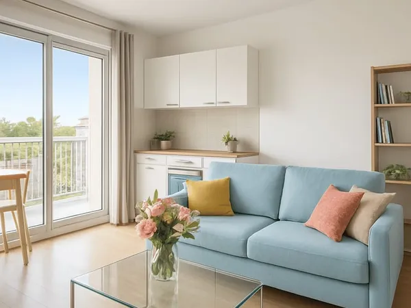 Appartement 2 pièces 35 m²