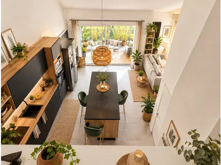 Duplex T3 2023, terrasse plein sud et garage — Bas-Faron, Toulon
